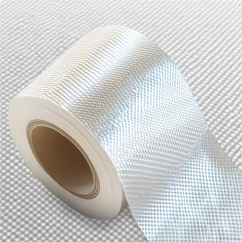 Nastro fibra di vetro trattato con colla vinilica