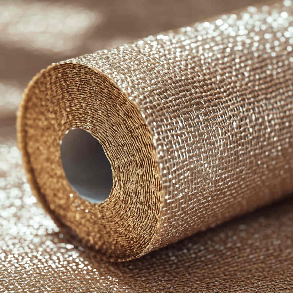 Nastro fibra di vetro trattato con vermiculite Nastro fibra di vetro trattato con vermiculite