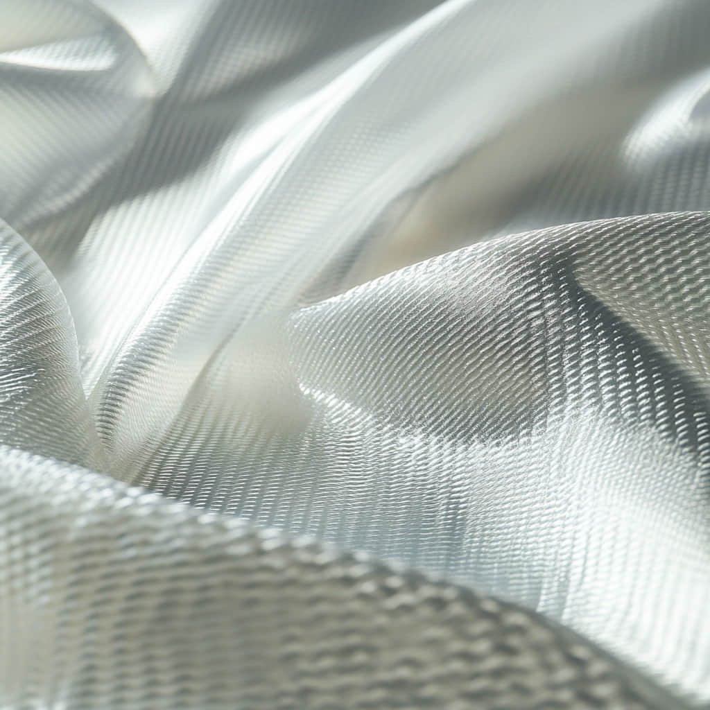 Tessuto in fibra di vetro trattato con colla vinilica