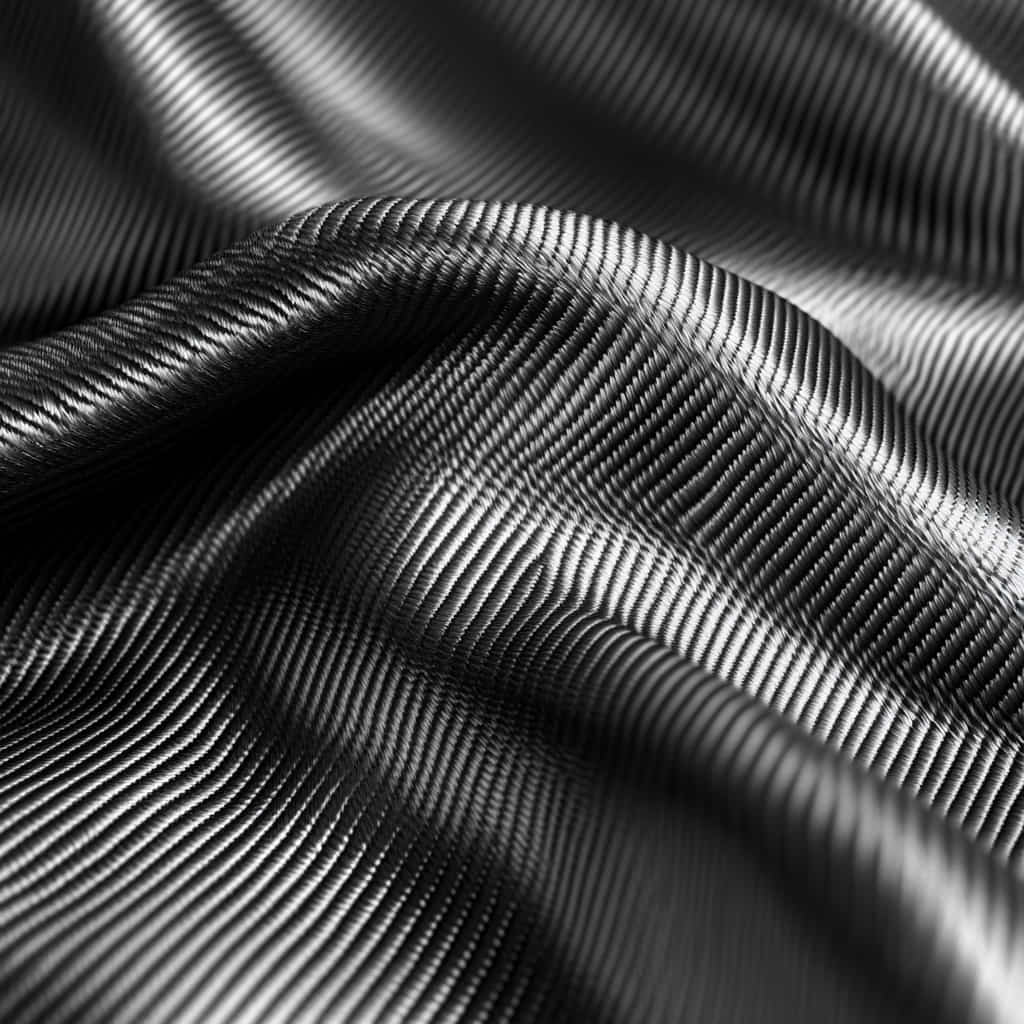 Tessuto in fibra di carbonio siliconato