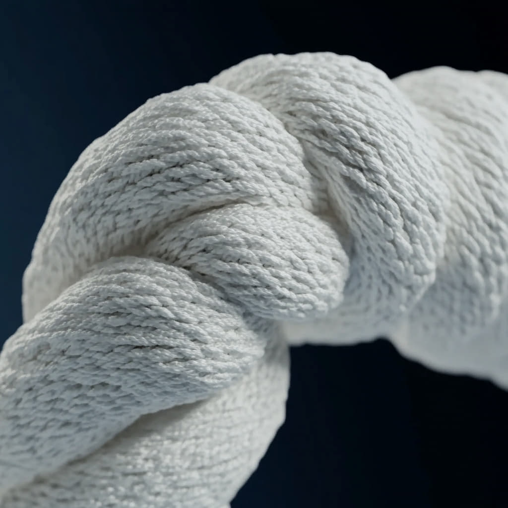 Treccia fibra di ceramica Treccia fibra di ceramica