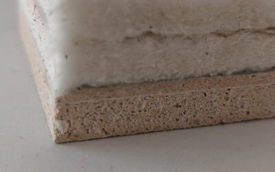 Pannello aerogel con lastra in magnesite